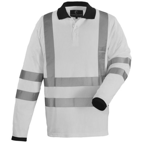 Polo YARD manches longues HI-VIZ poly/coton jaune fluo T2XL - COVERGUARD - 7YAPYXXL pas cher