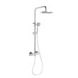 Colonne de douche thermostatique THESSALYS 3 jets Ø240 - GARIS - H02-COL-THM pas cher