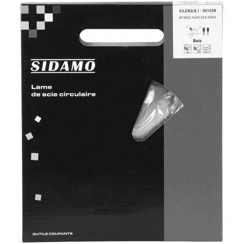 Lame carbure Silergie I 160 x 2,6 x 20 - 24 dents - SIDAMO - 901038 pas cher Secondaire 1 L