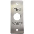 Plaque inox gravée exit avec braille diamètre 19 mm SEWOSY PPBP19_BE photo du produit Secondaire 1 S