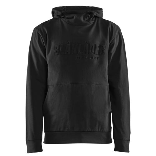 Sweat à capuche imprimé 3D noir TS - BLÅKLÄDER - 353011589900S pas cher