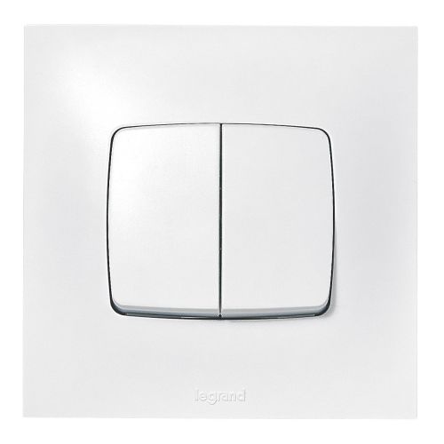 Double interrupteur ou va-et-vient NEPTUNE 10 A LEGRAND 0 913 21 photo du produit Secondaire 1 L