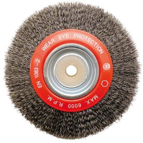 Brosse en acier 150x18x32 mm fil 0,35 mm PEUGEOT OUTILLAGE 800392 photo du produit Principale L