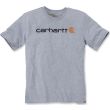 T-shirt manches courtes CORE LOGO TL gris - CARHARTT - S1103361034L pas cher