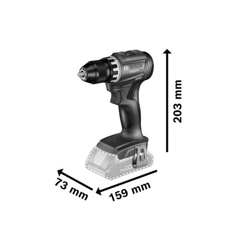 Perceuse visseuse 18V GSR 18V-45 (sans batterie ni chargeur) en coffret L-BOXX - BOSCH - 06019K3201 pas cher Secondaire 3 L