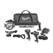 Pack 6 machines 18V M18 FUEL M18 FPP6G3-502B Brushless + 2 batteries 5Ah + chargeur + sac - MILWAUKEE TOOL - 4933498658 pas cher