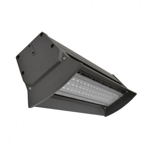 Lampe industrielle LED intégré STOCKY 50 W 6050 Lm gris anthracite 4000 K MIIDEX LIGHTING 80010 photo du produit