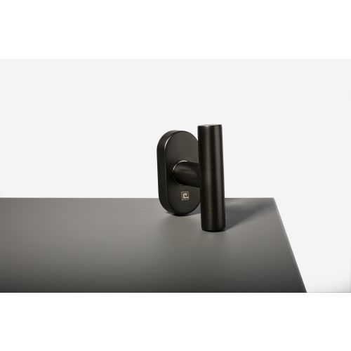 Poignée de fenêtre JADE PF05N inox 1994 noire - HERACLES - B-INOX-PF05N pas cher Secondaire 5 L