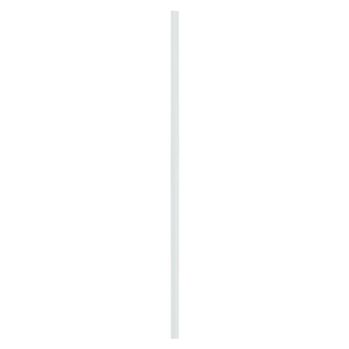 Tringle alu blanc RAL 9016 14 x 1570 mm pour espagnolette TORBEL 04P216P photo du produit Principale L