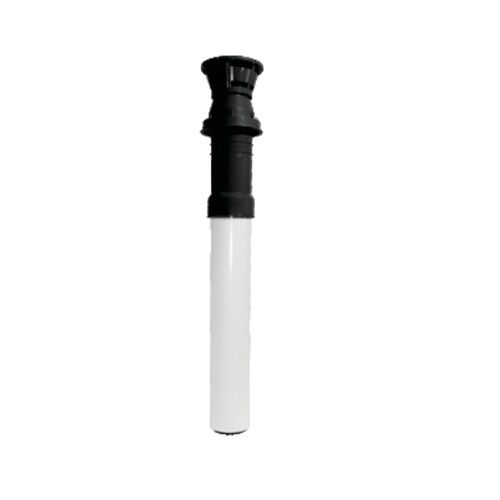 Terminal vertical Rolux gaz concentrique 80/125 noir - UBBINK - 184118 pas cher Principale L