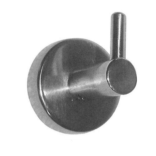 Patère en inox poli 70x50mm - AKW - 23621 pas cher