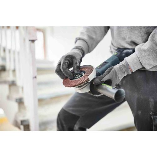 Meuleuse d'angle 18 V AGC 18-125 5,2 EBI-Plus + 2 batteries 5,2 Ah + chargeur + coffret SYSTAINER FESTOOL 577241 photo du produit Secondaire 7 L
