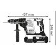 Perforateur burineur 36 V SDS Plus GBH 36 VF-LI Plus + 2 batteries 6Ah + chargeur + coffret L-BOXX BOSCH 061190700B photo du produit Secondaire 1 S