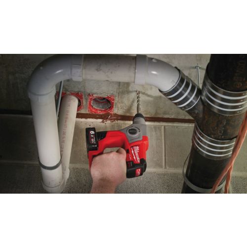 Perforateur compact SDS Plus 12 V Fuel M12 CH-602X + 2 batteries 6 Ah + chargeur + coffret HD BOX MILWAUKEE 4933451510 photo du produit Secondaire 8 L