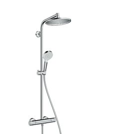 Colonne de douche 1 jet CROMETTA S 240 Hansgrohe 2 sorties - 27267000 pas cher Principale M