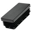 Embout rentrant plastique tube rectangulaire noir 50x20mm - FORTAPS - 19-50X20 pas cher