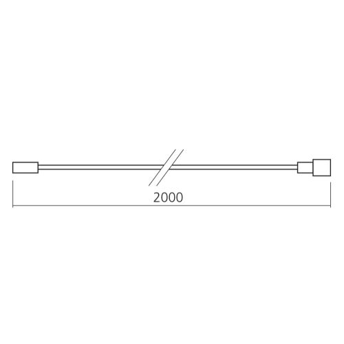 Rallonge intermediaire LED 2 m 24 V LMC  FIL128 photo du produit Secondaire 1 L