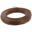 Fil rigide HO7 V-U 2,5 mm² marron 001605 (ACA) photo du produit