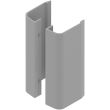 Paire de poign&eacute;e aileron 300mm aluminium laqu&eacute; gris RAL9006 - LA CROISEE DS - DS6825-P007 pas cher