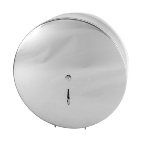 Dérouleur de papier WC en époxy blanc mat rond 220mm AKW 23614WH photo du produit Secondaire 1 L
