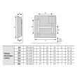 Convecteur électronique 500W EVIDENCE 6 ordres - THERMOR - 411411 pas cher Secondaire 3 S