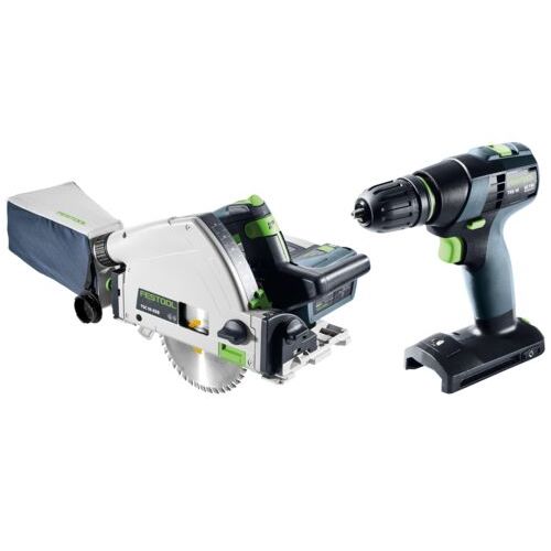 Kit combo 18V Universel (TSC 55 K + TXS 18) + 2 batteries + chargeur + TB Systainer³ M 137 FESTOOL 578024 photo du produit Secondaire 2 L