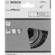 Brosse boisseau 100mm à fils d’acier torsadés - BOSCH - 1608614002 pas cher Secondaire 3 S