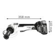 Meuleuse d'angle 18 V GWS 18V-10 PSC + 2 batteries Procore 5,5 Ah + chargeur en coffret L-BOXX BOSCH 06019G3F0E photo du produit Secondaire 1 S