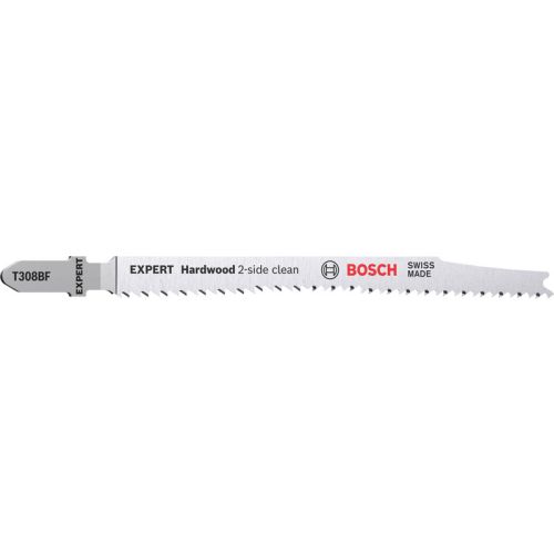 3 lames de scie sauteuse BiM 117 mm pour le bois T308BF BOSCH EXPERT 2608900543 photo du produit