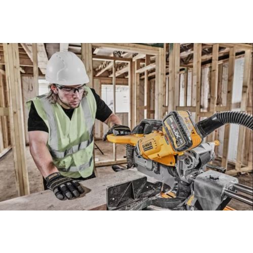 Scies à onglets 54 V XR FLEXVOLT 305 mm (sans batterie ni chargeur) DEWALT DCS781N-XJ photo du produit Secondaire 17 L