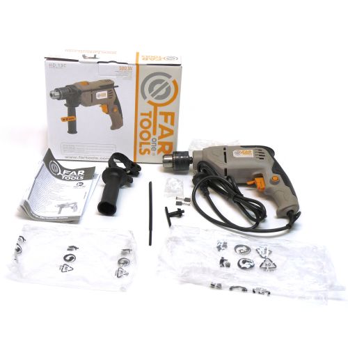 Perceuse à percussion 500 W HD 13C mandrin à clef 13 mm FARTOOLS ONE 115355 photo du produit
