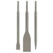 Set de 3 burins SDS Plus (BURIN+PIC+LARGE) BOSCH 2607019159 photo du produit Secondaire 2 S