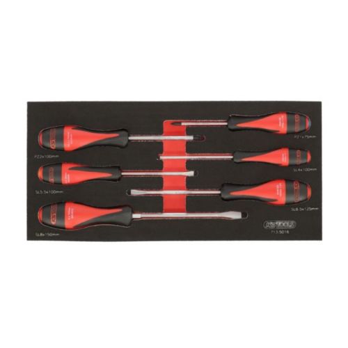 Module de 6 tournevis ULTIMATE Fente et Pozidriv KS TOOLS 713.5016 photo du produit