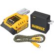 Chargeur portable 5 A XR 18 V / 54 V avec adaptateur DEWALT DCB094K-QW photo du produit Secondaire 1 S