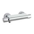 Mitigeur de douche thermostatique URBAN CHIC 213401S chromé poignées laiton sans ensemble de douche avec verre de sécurité - RAMON SOLER - 21D302411 pas cher