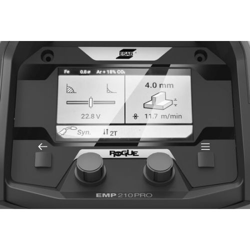 Poste à souder 230V Rogue EMP 210 PRO avec kit Arc + torche MIG MXL 201 3m - ESAB - 0700301092 pas cher Secondaire 1 L