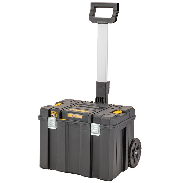 Coffret T-STAK IP54 grande contenance mobile avec poigné télescopique - DEWALT - DWST83347-1