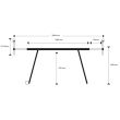Piètement universel MTS 200B pour scie à onglet roulant FARTOOLS 120020 photo du produit Secondaire 1 S