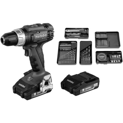 Perceuse-visseuse 18V BS 18 L Set + 2 batteries 2Ah + chargeur + coffret - METABO - 602321870 pas cher Secondaire 3 L