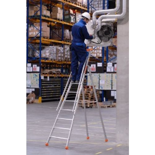 Marchepied MP PRO 10 marches avec rampe TUBESCA-COMABI 2370010 photo du produit Secondaire 6 L