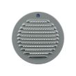 Grille ronde 435R 100 mm aluminium gris RENSON 4352004 photo du produit