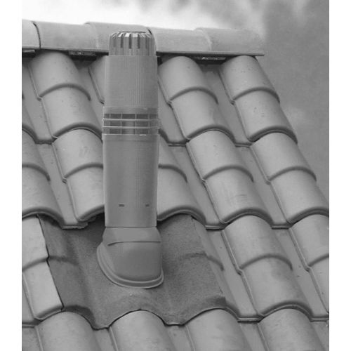 Terminal vertical ROLUX condensation 80/125mm ocre - UBBINK - 184402 pas cher Secondaire 1 L