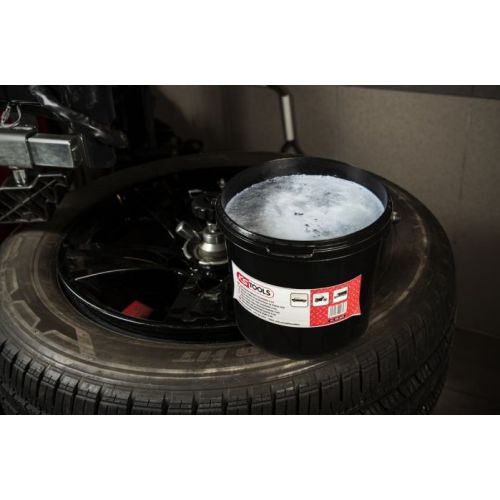 Seau de graisse à pneus noire 5 kg KS TOOLS 100.4015 photo du produit Secondaire 1 L