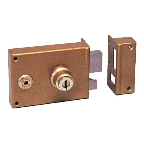 Serrure verticale à crochet double pompes gauche - MUEL - 1080F photo du produit
