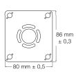 Kit de fixation de robinetterie ROBIFIX monotrou D16 F1/2-ST sur cloison à sertir - WATTS - 8835 pas cher Secondaire 1 S