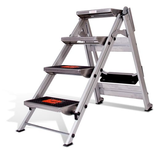 Marchepieds ''Safety Step'' 4 marches - LITTLE GIANT - LIG-10410 pas cher Secondaire 1 L