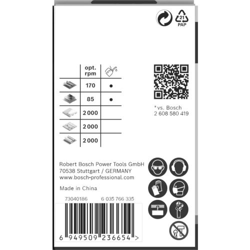 Scie trépan PRO HSS Bimatière vissée multimatériau 35mm - BOSCH - 2608901504 pas cher Secondaire 10 L
