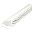 Grille extérieure auto-réglable hauteur 35 mm longueur 275 mm blanc RENSON 10433 photo du produit