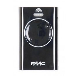 Emetteur 2 canaux Faac XT2 868 SLH noir – 7870091 pas cher Principale M