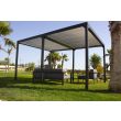 Pergola bioclimatique GAIA 3 x 4 m gris anthracite COULEURS DU MONDE GAIA1807 photo du produit Secondaire 2 S